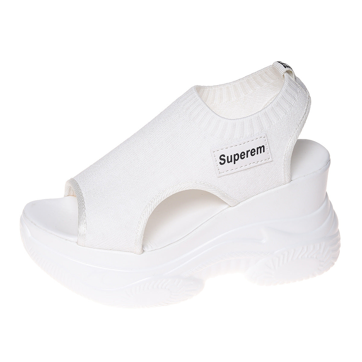 Dorris | Modische Sport-Sandalen mit hoher Ferse und klobiger Sohle
