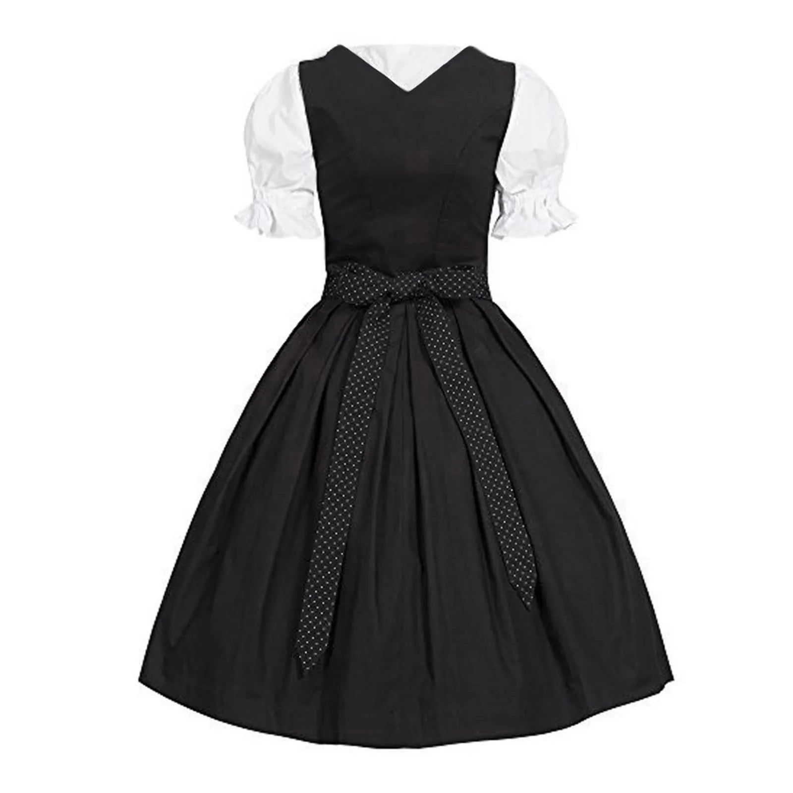 Elegantes Damen-Dirndl mit Schürze für das Oktoberfest