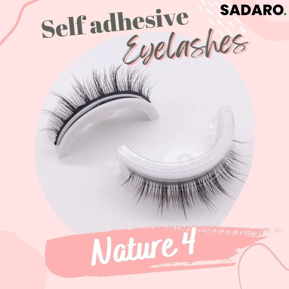 WunderWimpern™ | Selbstklebende wasserfeste wiederverwendbare Wimpern | 1+1 GRATIS HEUTE! - Nature 4