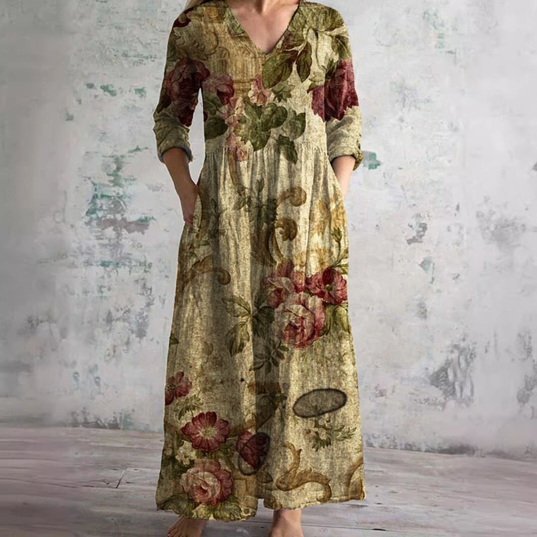 Rain | Sommerkleid mit Blumenmuster