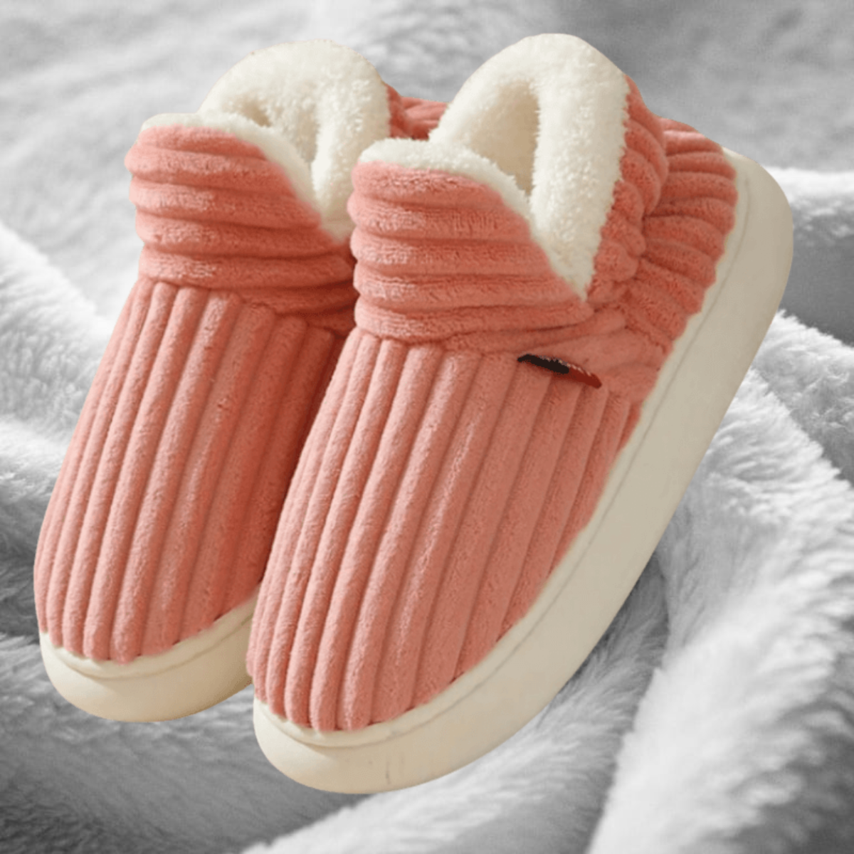 WinterWolke™ | Hausschuhe – Warm und bequem | Wintervorbereitung 1+1 GRATIS! - cloudy375235762 - Rosa / 36/37 (entspricht 34/35)