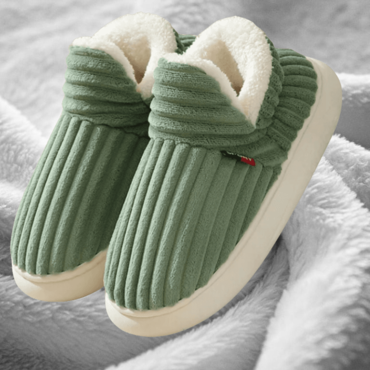 WinterWolke™ | Hausschuhe – Warm und bequem | Wintervorbereitung 1+1 GRATIS! - cloudy375235762 - Grün / 36/37 (entspricht 34/35)