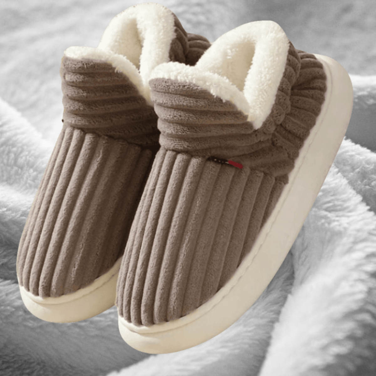 WinterWolke™ | Hausschuhe – Warm und bequem | Wintervorbereitung 1+1 GRATIS! - cloudy375235762 - Braun / 36/37 (entspricht 34/35)