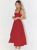 Valea | Ärmelloses Midikleid mit Bustier-Mieder