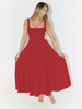 Valea | Ärmelloses Midikleid mit Bustier-Mieder