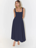 Valea | Ärmelloses Midikleid mit Bustier-Mieder