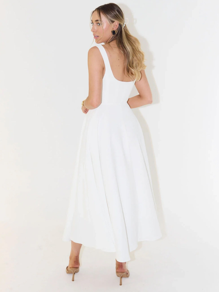 Valea | Ärmelloses Midikleid mit Bustier-Mieder