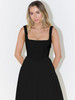 Valea | Ärmelloses Midikleid mit Bustier-Mieder
