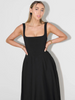 Valea | Ärmelloses Midikleid mit Bustier-Mieder