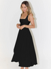 Valea | Ärmelloses Midikleid mit Bustier-Mieder
