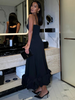 Ruthie | elegantes Kleid mit verspielten Rüschen