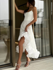 Ruthie | elegantes Kleid mit verspielten Rüschen