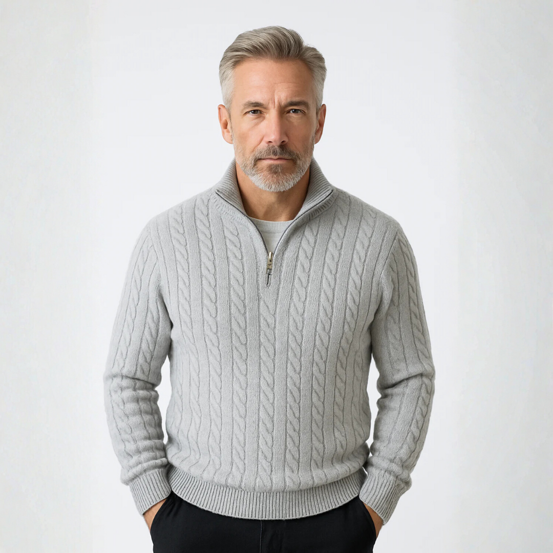 Morico | Half-Zip Strickpullover