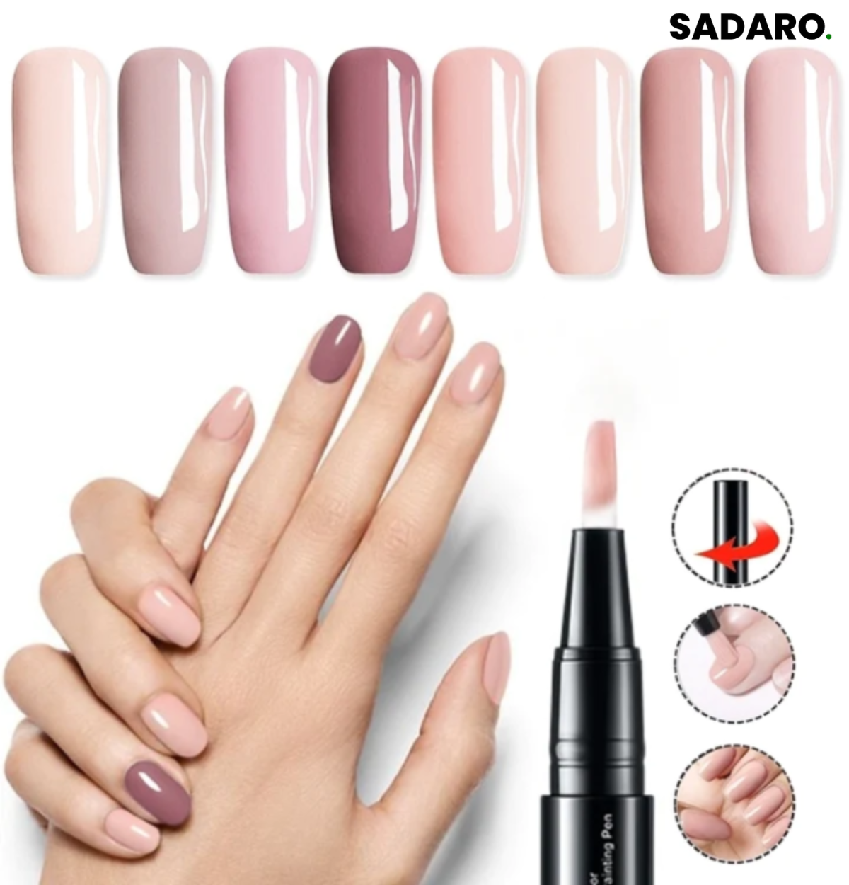 NagelMeister™ | Präzise und lebendige Nagelkunst! - Set A