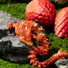 ZauberDrachen™ | Erwecke Fantasien zum Leben! | 1+1 GRATIS HEUTE! - 9 cm Ei / 22 cm Drache / Laserrot