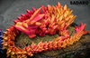 ZauberDrachen™ | Erwecke Fantasien zum Leben! | 1+1 GRATIS HEUTE! - 9 cm Ei / 22 cm Drache / Lasergrün