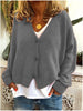 Selina™ | Chic Strickjacke für Damen - Grau / S