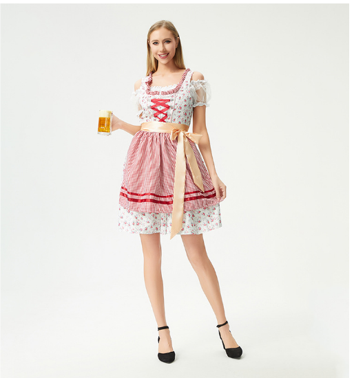 Traditionelles Spitzen-Dirndl Oktoberfest