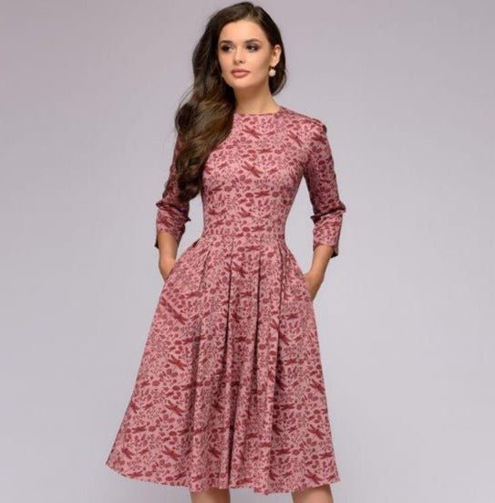 Eva | Modisches florales Kleid im Sommerlook