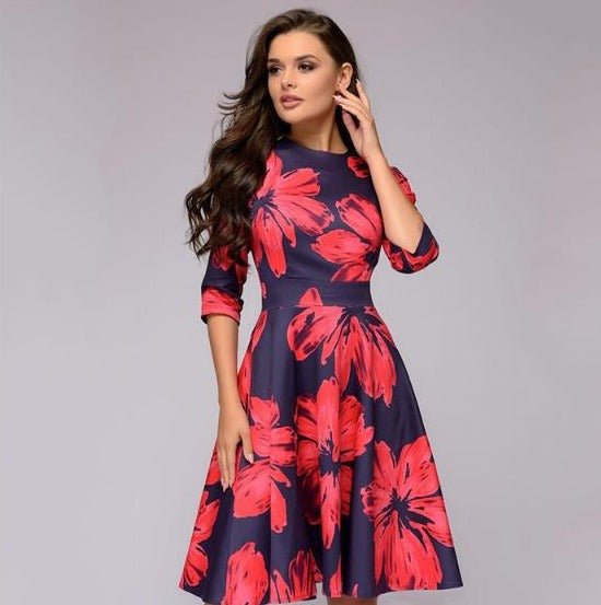 Eva | Modisches florales Kleid im Sommerlook