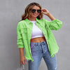 Revive | Bunten Denim-Jacke