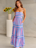 Natalia | Lässiges Sommerkleid mit Streifenmuster