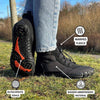 Glacier™ - Isolierte Winter-Barfußschuhe - Blau / 36