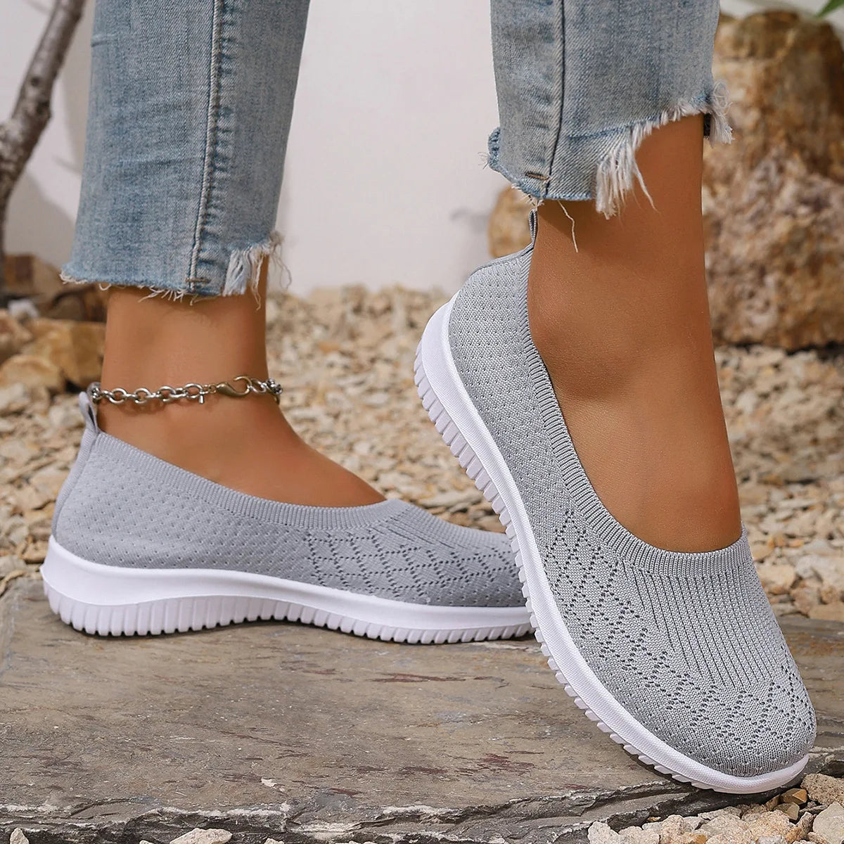 Sofina | Rutschfeste atmungsaktive Slipper