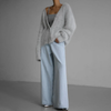 Giselle™ | Feine Strickjacke - Cardigans - Mandelbraun / S