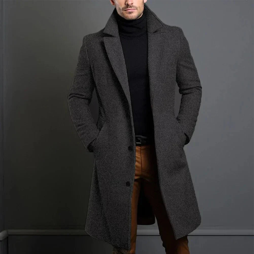 Kassadin - Mellvoire Trenchcoat - Dunkelgrau / XS