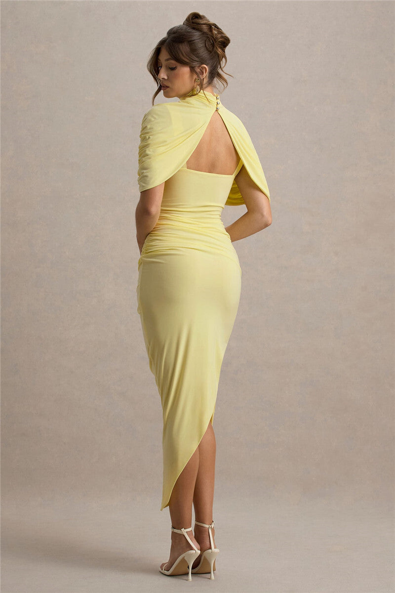 Britt | Elegantes drapiertes Kleid