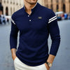 Hamad | Modernes, tailliertes Langarmshirt mit Kragen
