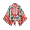 Giulia | Kimono-Top mit Blumenmuster