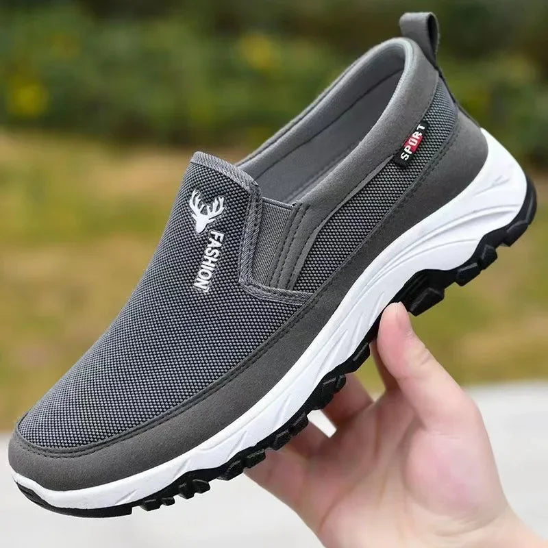 Roven | Herren Slip-On Mesh Turnschuhe