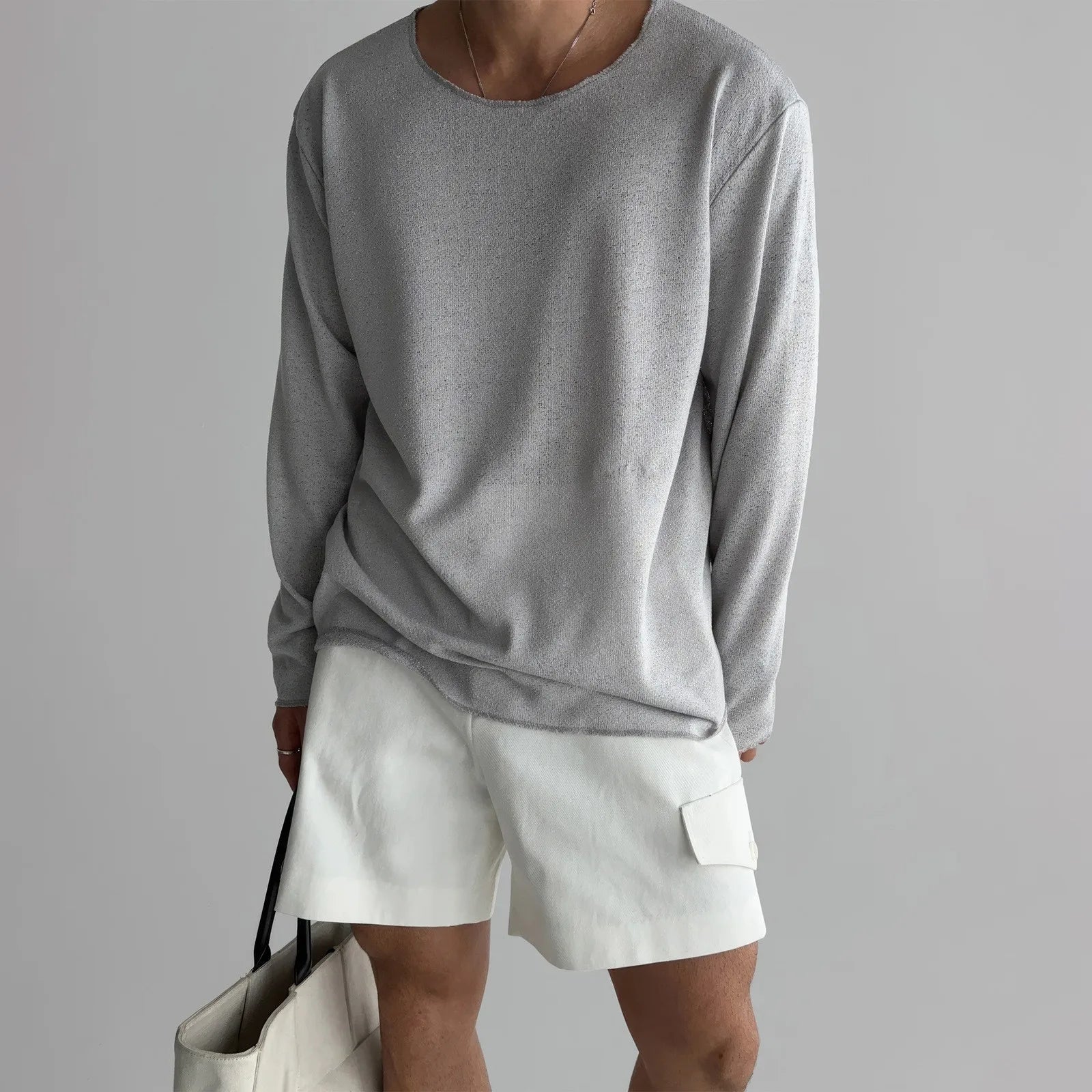 Piere | Stylisches CloudComfort T-Shirt aus Hohlstrick