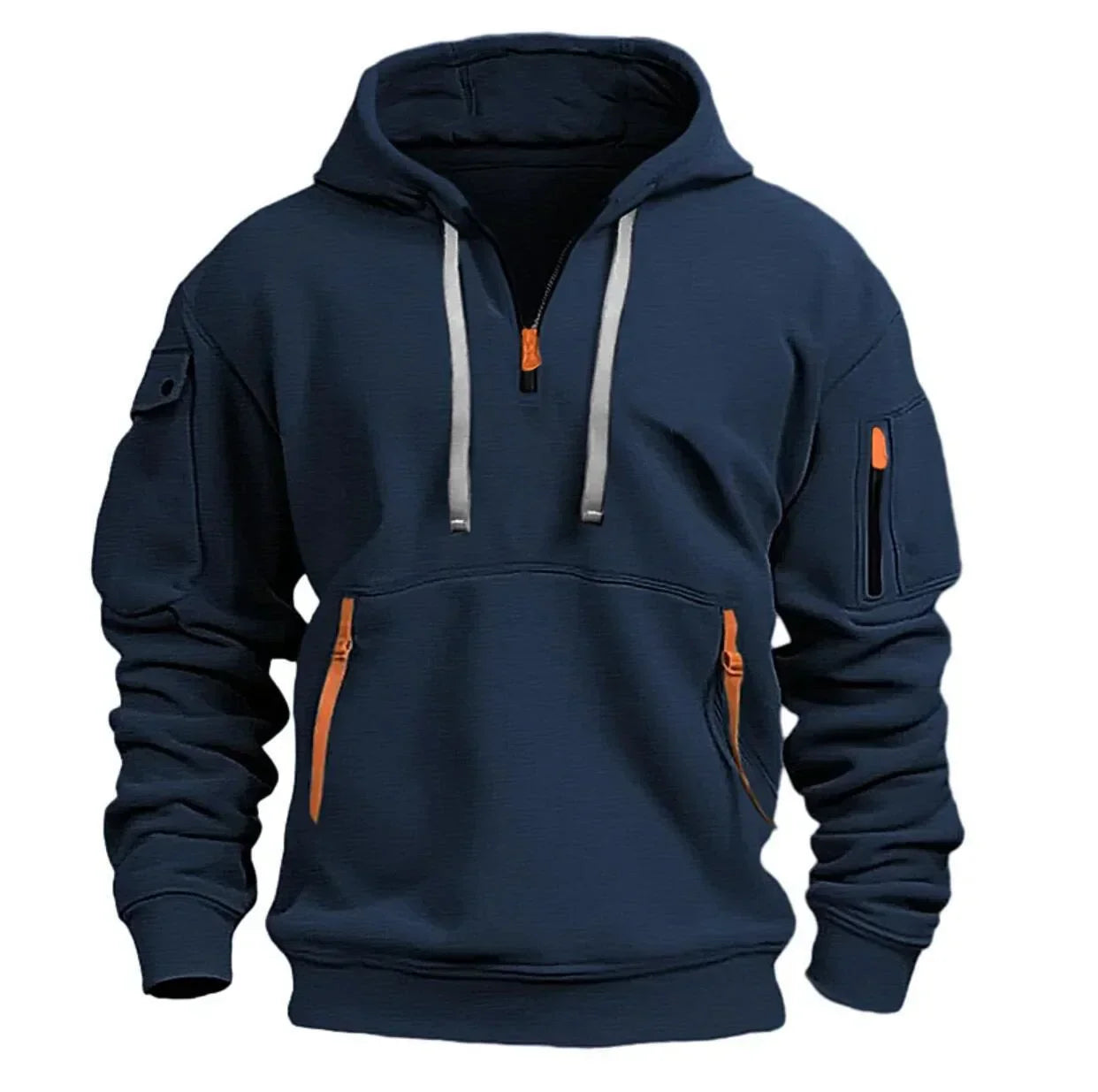 Sven™ – Casual Kapuzenpulli - Dunkelblau / S