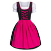 Rosa | Oktoberfest-Biermädchenkleid - Rosa / M