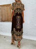 Janiya | Verziertes Maxikleid mit Taschen