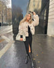 Osoria™ | Herbst-Winter-Fleecejacke mit O-Kragen - Schwarz / S