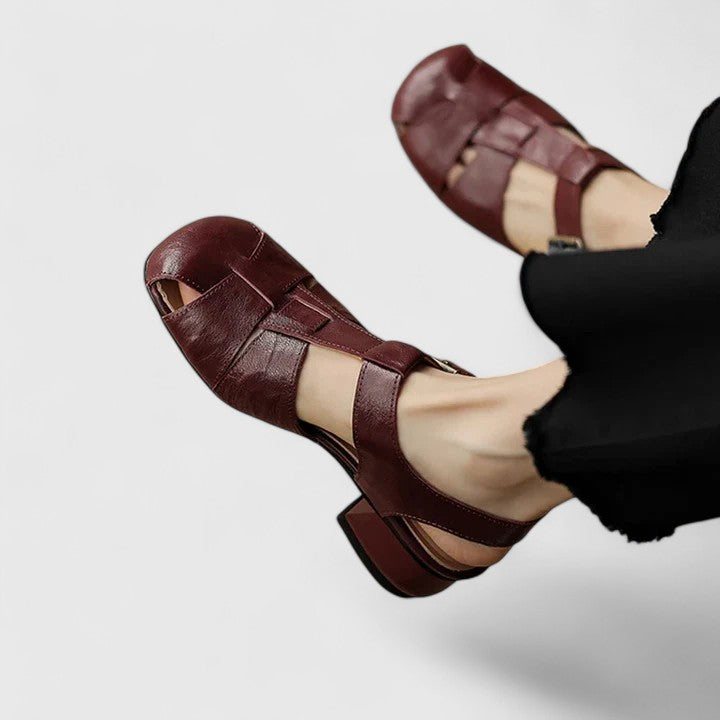 Elodie | elegante Damensandalen, hochwertiges Leder.