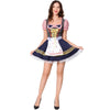 Marlene | Oktoberfest-Biermädchenkleid - Blau / S