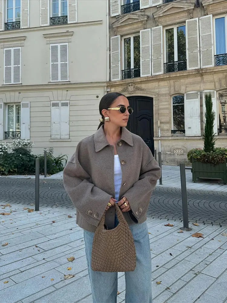 Wynter | Klassische Wollmantel