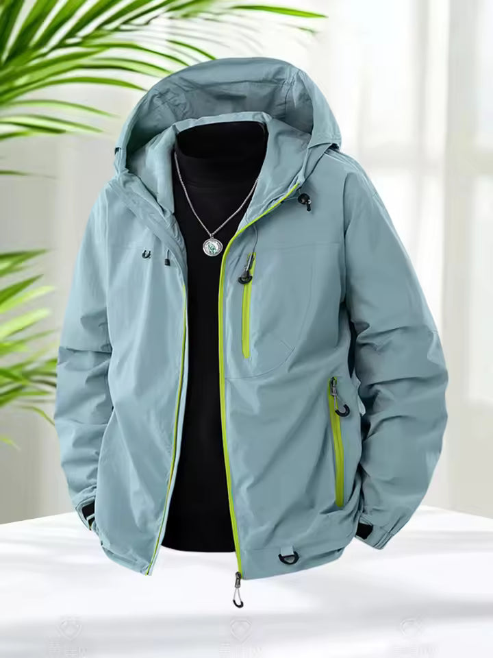 Jaxxon | Leichte wasserdichte Outdoorjacke mit Kapuze