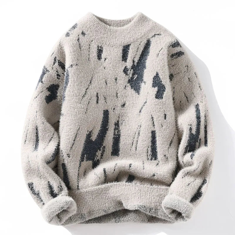 Rafael™ – Kuscheliger Pullover aus Wolle - Khaki / XS
