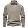 Herman | Kuscheliger Fleecepullover für Männer - Khaki / S