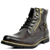 Kakui - Constable Schnürstiefel aus Leder - Dunkelbraun / 38