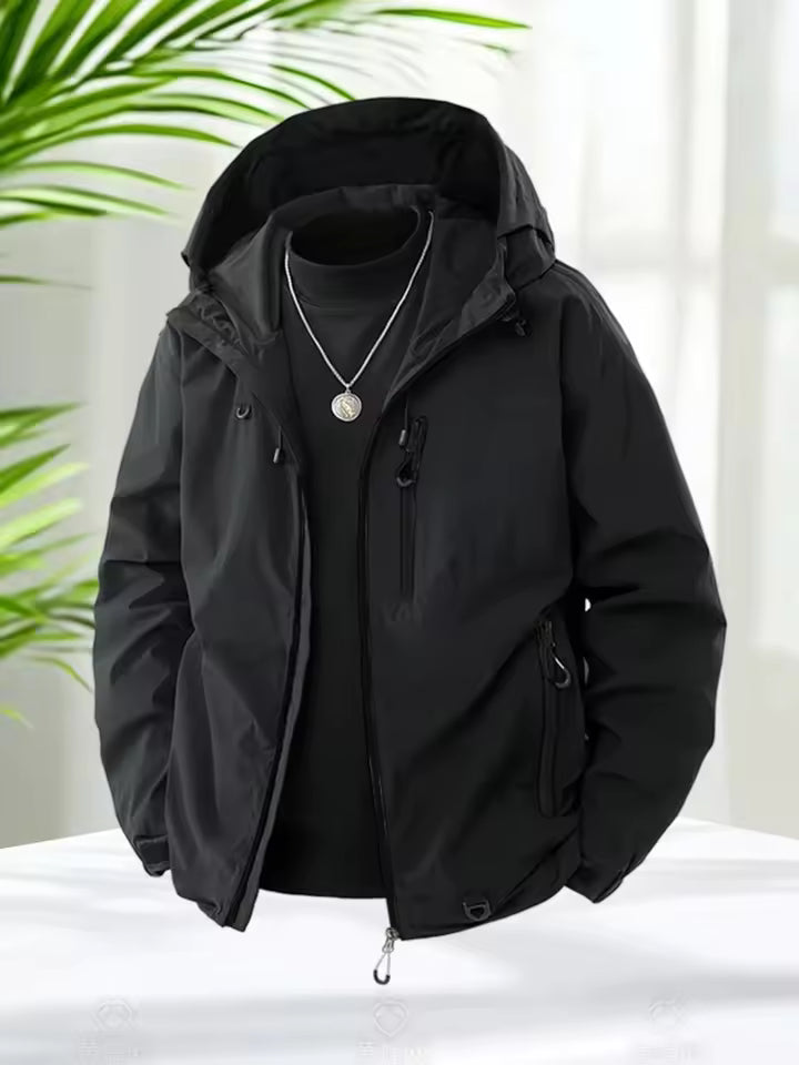Jaxxon | Leichte wasserdichte Outdoorjacke mit Kapuze