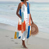 Cavi | Ärmelloses Sommerkleid mit Blumenprint