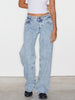Naomia | Lässige Jeans mit weitem Bein für Damen