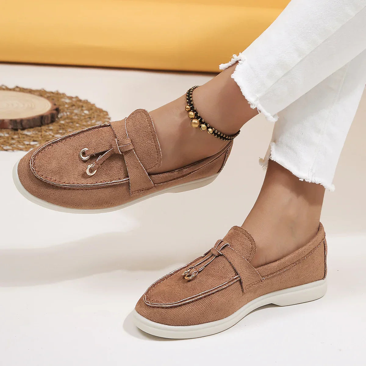 Sheila | Elegante Wildleder-Loafer für Damen